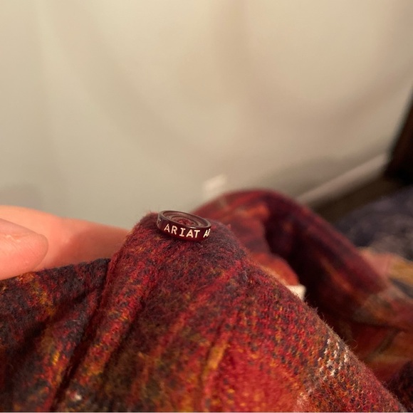 Ariat Hiller button up shirt Retro Fit shirt jacket - Picture 16 of 16